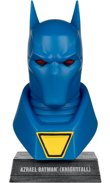 McFarlane Toys DC Direct Azrael Batman Exclusive Cowl Replica Knightfall, Red Platinum、ToyWiz、kayou