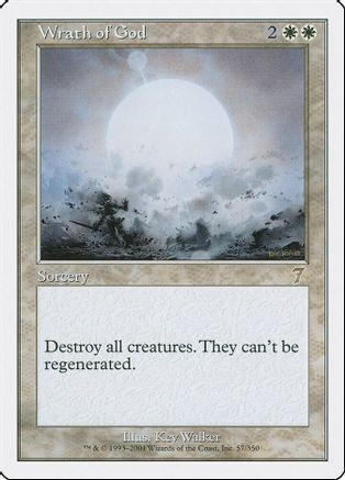 Wrath of God (7ED-057) - 7th Edition Foil、Wizards of the Coast、kayou