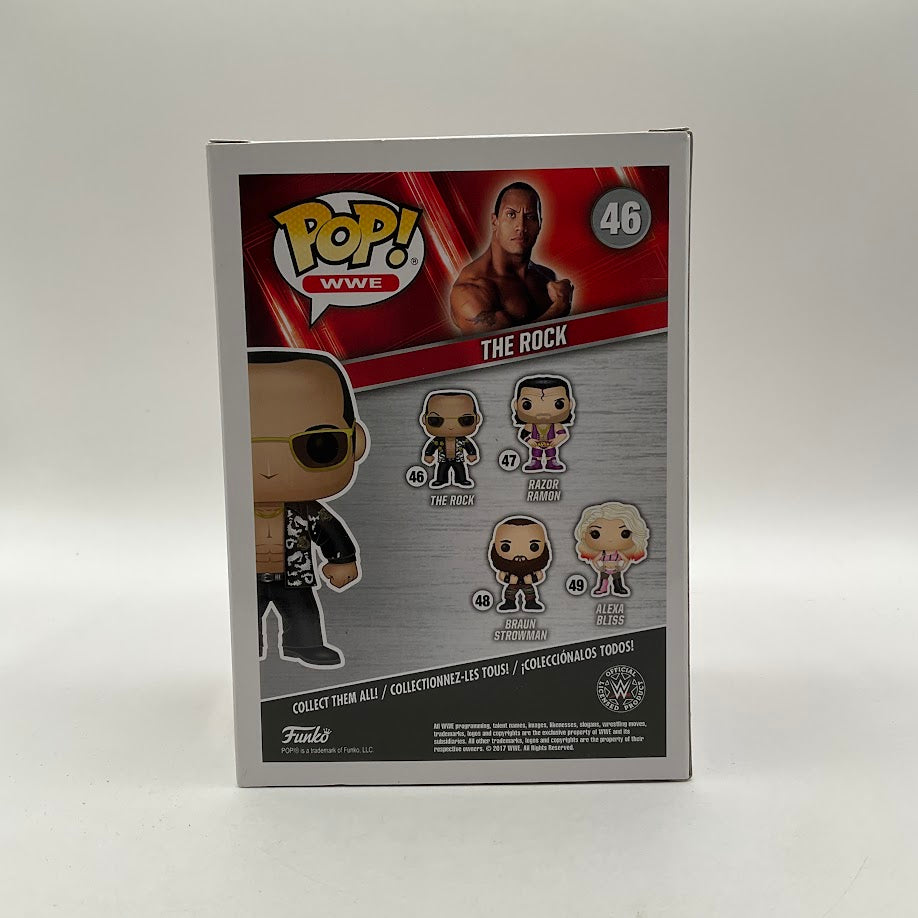 The Rock Funko Pop! WWE #46 Chase Limited Edition、Funko、kayou
