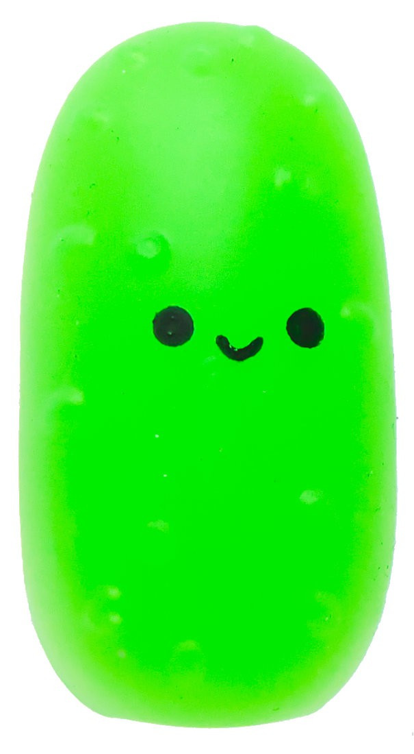 Scrunchems Squishy Buddies Vegtastic Cucumber 2-Inch Sensory Stress Toy、ToyWiz、kayou
