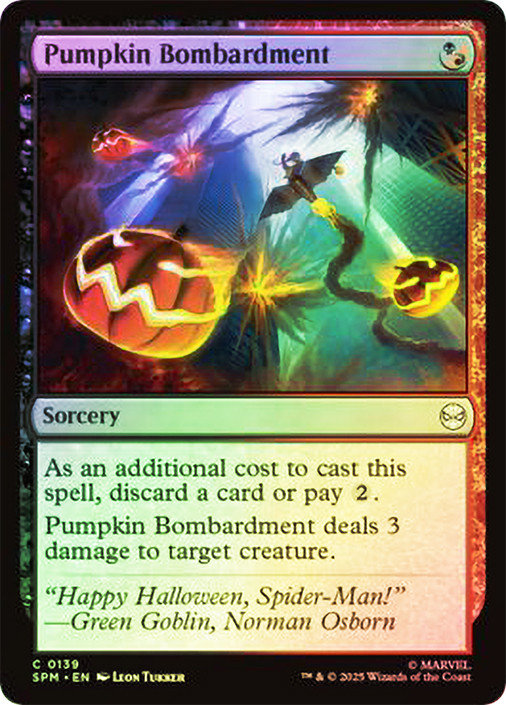 Pumpkin Bombardment、Magic: The Gathering、kayou
