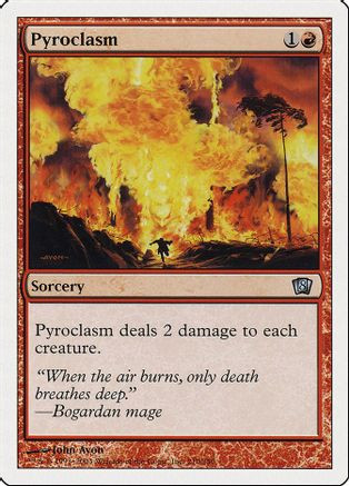 Pyroclasm (8ED-210) - 8th Edition Foil、Wizards of the Coast、kayou