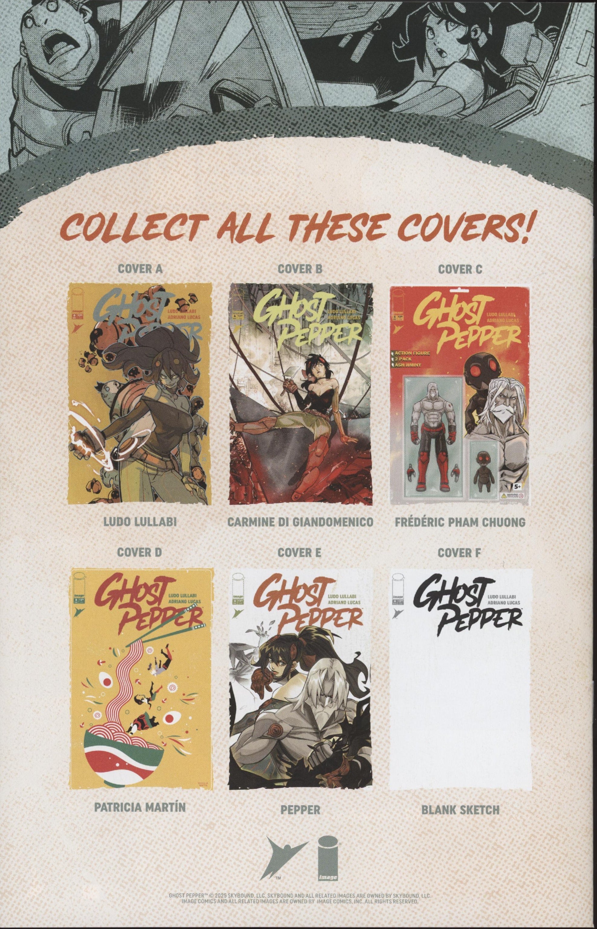 Ghost Pepper #6 Cover C 1 in 10 Frederic Pham Chuong Variant、Image Comics、kayou