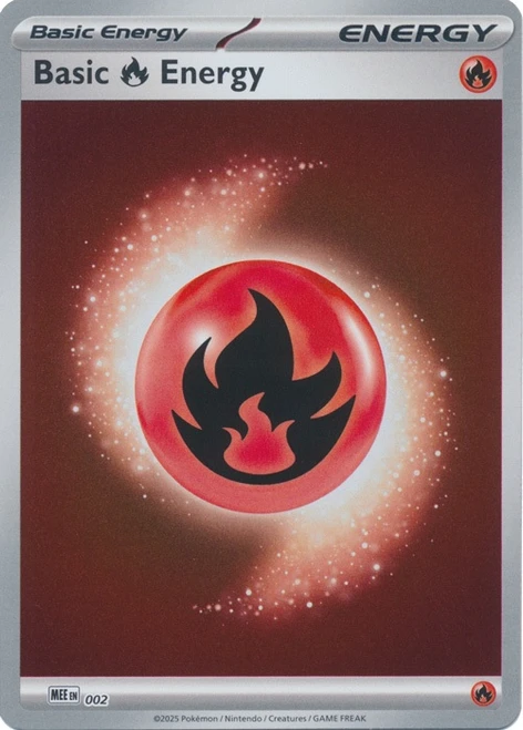 Mega Evolution MEE EN02 Basic Fire Energy (Holo)、Pokemon、kayou