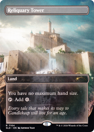 Reliquary Tower (Secret Lair - Dungeons & Dragons: Lands of the Forgotten Realms) | Secret Lair Drops、Magic: The Gathering、kayou
