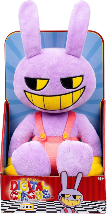 The Amazing Digital Circus Jax 12-Inch Plush、ToyWiz、kayou