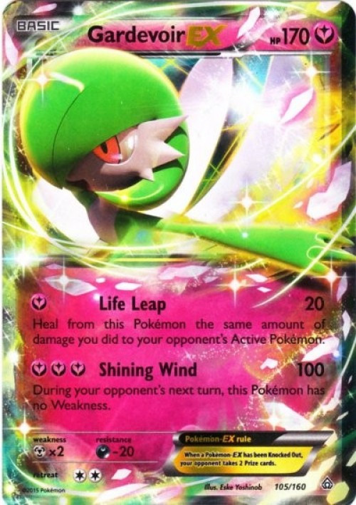 Pokemon X & Y Primal Clash Ultra Rare Gardevoir EX #105 Lightly Played、ToyWiz、kayou