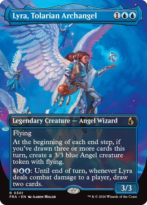 Lyra, Tolarian Archangel (Borderless Echoed Pairs) | Reality Fracture、Magic: The Gathering、kayou