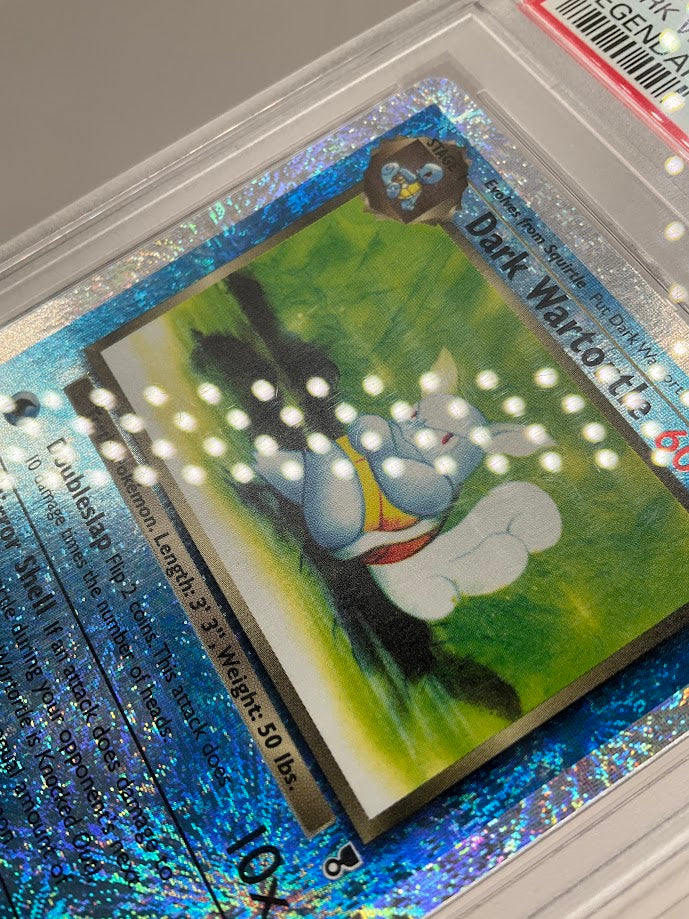 Dark Wartortle Pokemon Legendary Collection Reverse Foil #39 PSA 8、Collector Store LLC Gaming、kayou