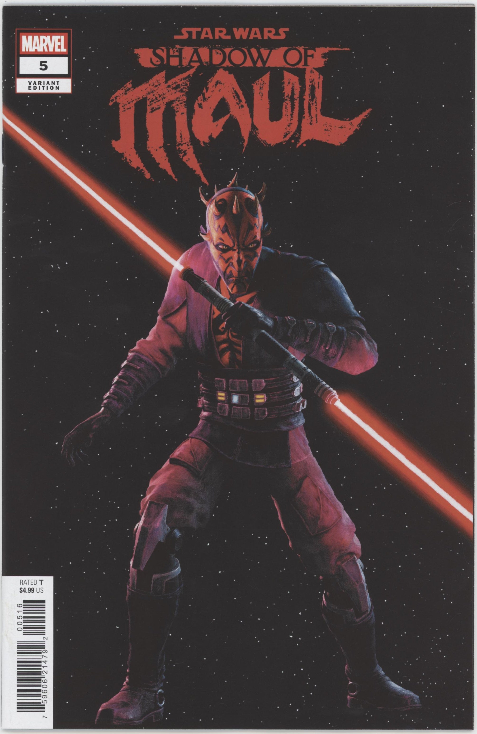 Star Wars: Shadow Of Maul #5C Photo Variant、Marvel Comics、kayou