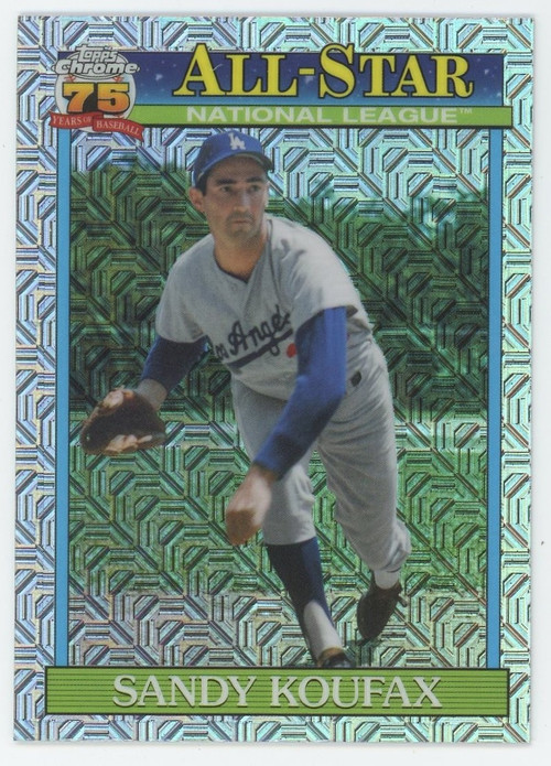 MLB 2026 Topps Series 2 Baseball 1991 Chrome Mojo Sandy Koufax #91ASC-2、ToyWiz、kayou