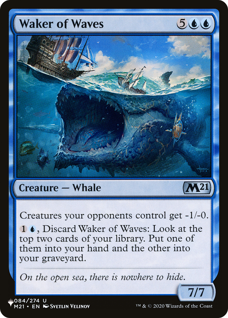 Waker of Waves (LIST-084/274) - The List、Wizards of the Coast、kayou