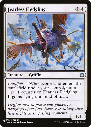 Fearless Fledgling (LIST-015/280) - The List、Wizards of the Coast、kayou