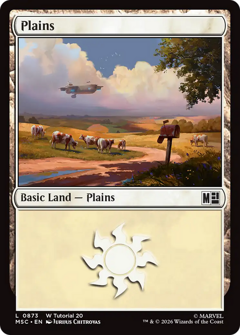 Plains (#873) (Tutorial) | Marvel Super Heroes Commander、Magic: The Gathering、kayou