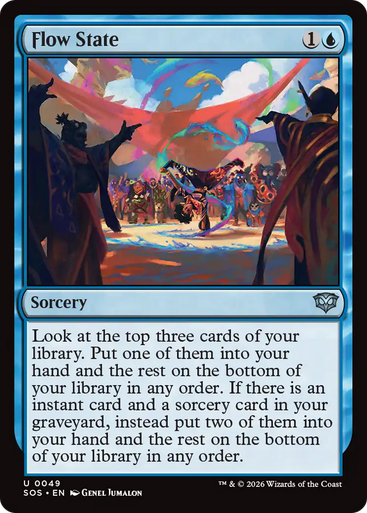 Flow State (Foil) | Secrets of Strixhaven、Magic: The Gathering、kayou
