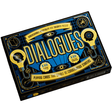 Dialogues: Conversation Starter Playing Cards、theory11、kayou