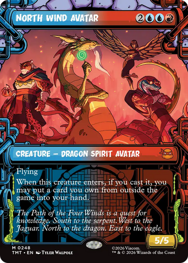 North Wind Avatar (Showcase Foil) | Teenage Mutant Ninja Turtles、Magic: The Gathering、kayou