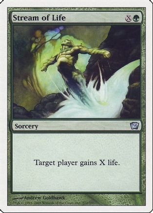 Stream of Life (9ED-272) - 9th Edition Foil、Wizards of the Coast、kayou