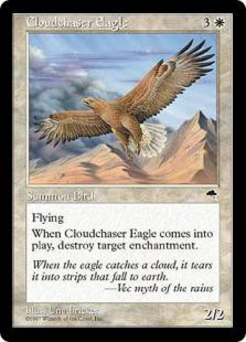 MtG Tempest Common Cloudchaser Eagle #15 Lightly Played、ToyWiz、kayou