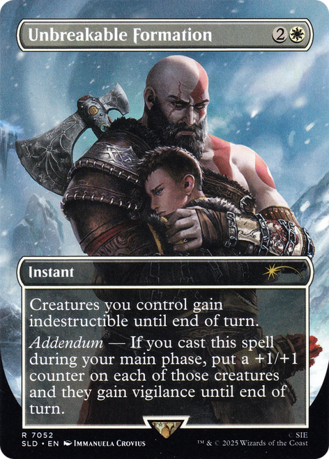 Unbreakable Formation (Foil) (Secret Lair - God of War: Norse) | Secret Lair Drops、Magic: The Gathering、kayou