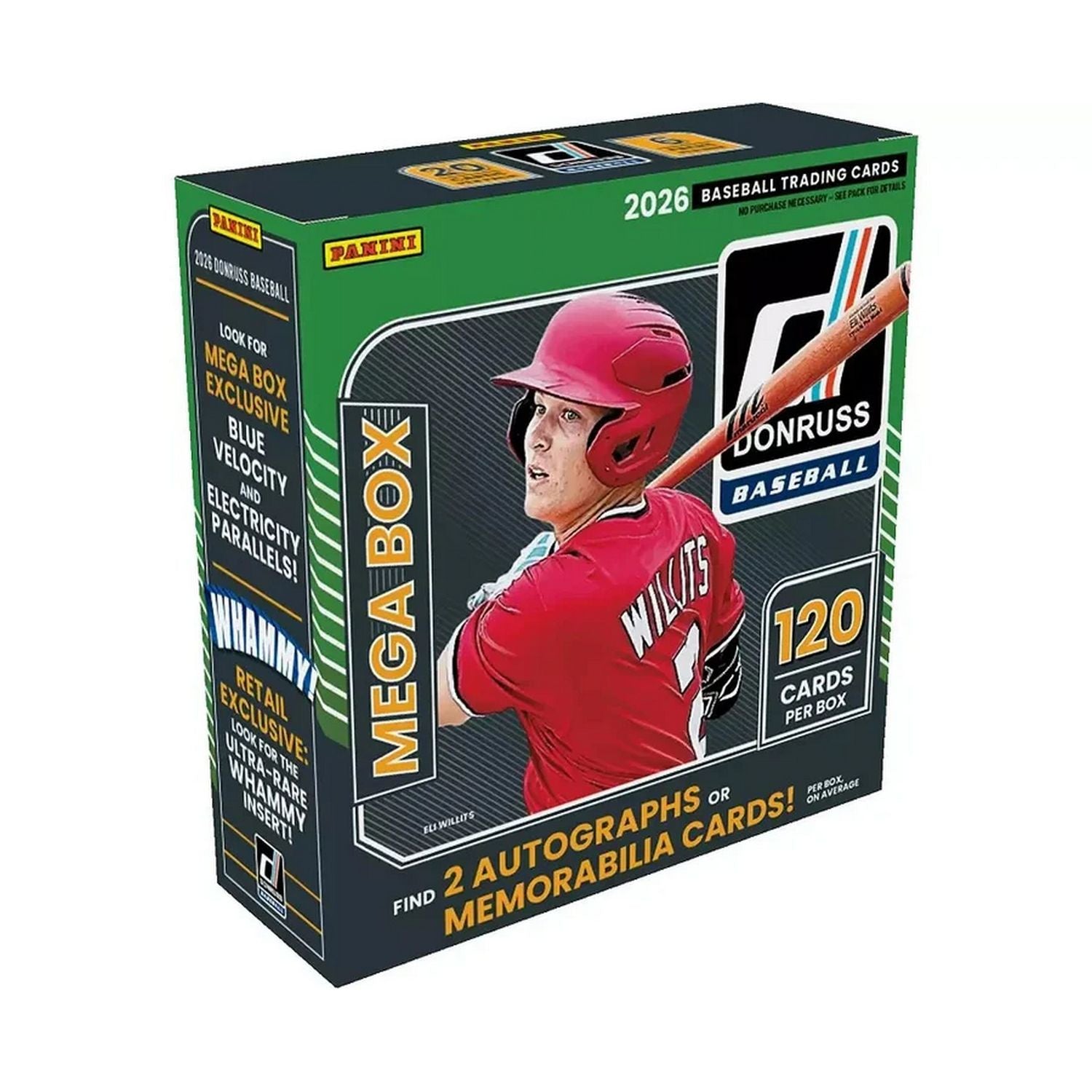 2026 Panini Donruss Baseball Mega Box、Panini、kayou