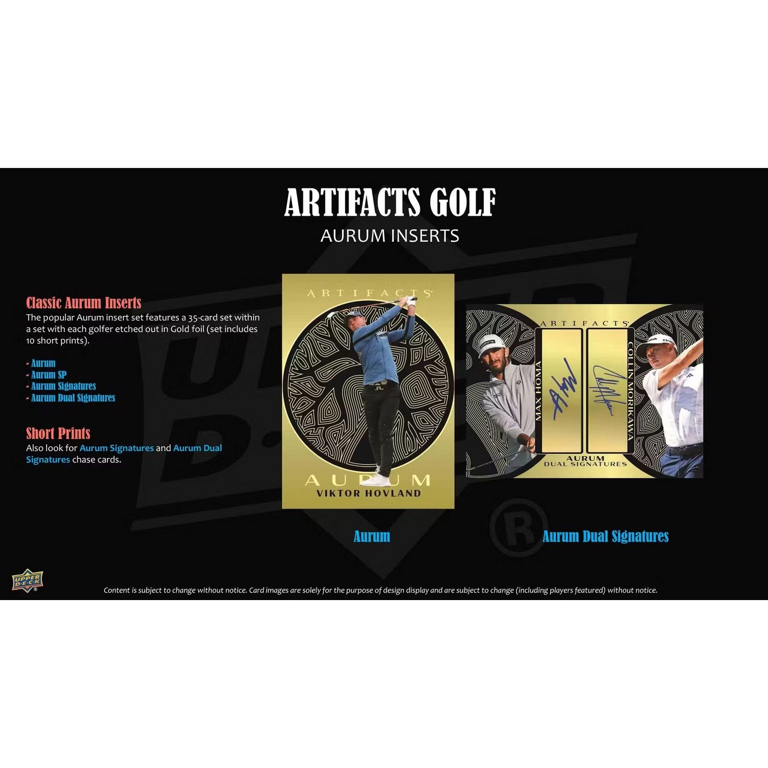 2026 Upper Deck Artifacts Golf Hobby Box *Contact Us To Order*、Upper Deck、kayou