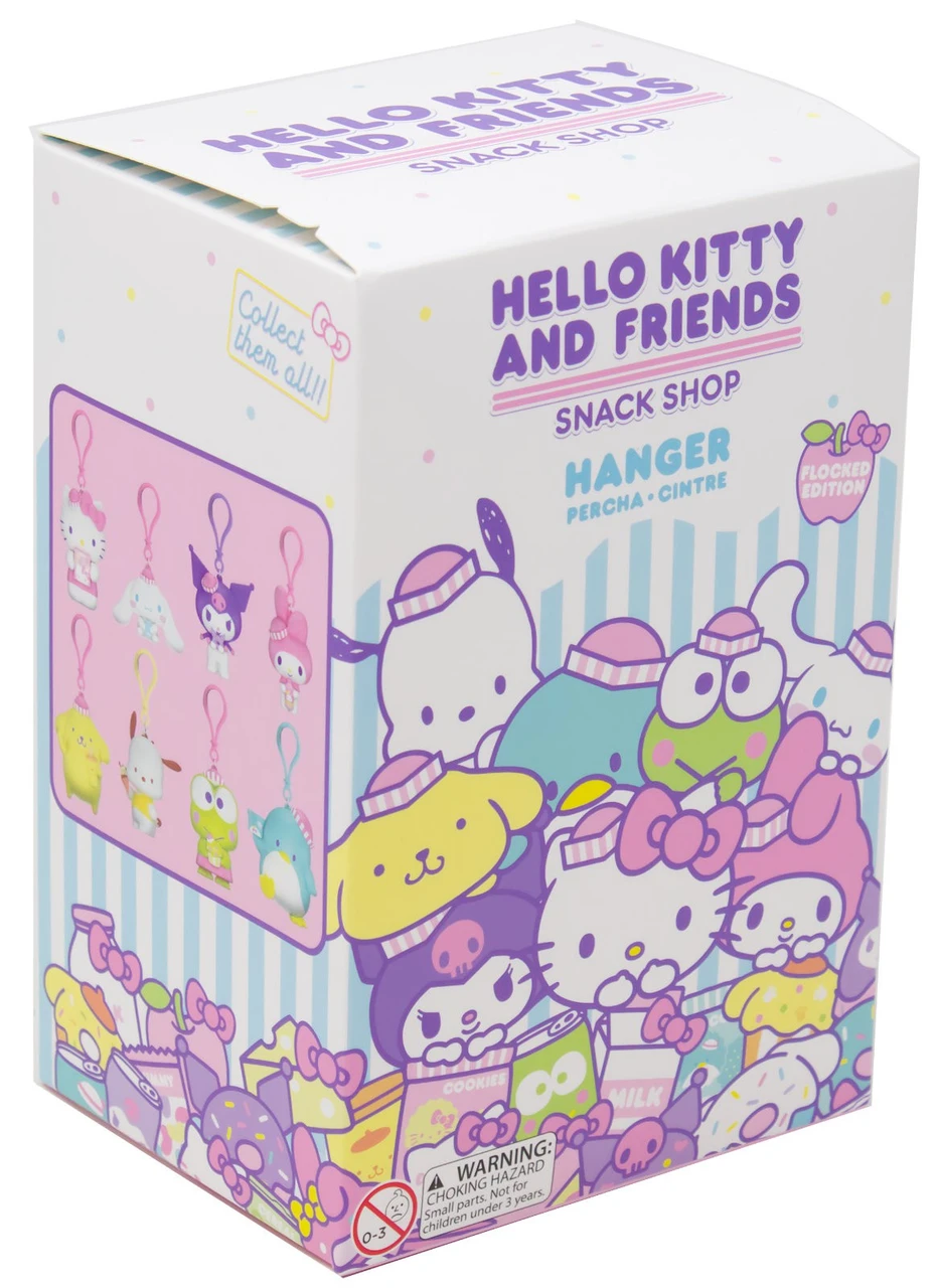 Sanrio Hello Kitty & Friends Snack Shop Hangers Mystery Pack 1 RANDOM Hanger、ToyWiz、kayou