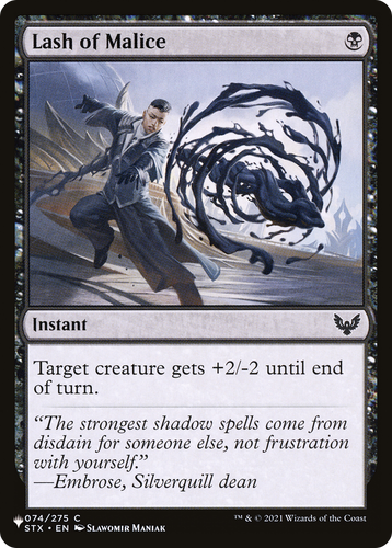 Lash of Malice (LIST-074/275) - The List、Wizards of the Coast、kayou