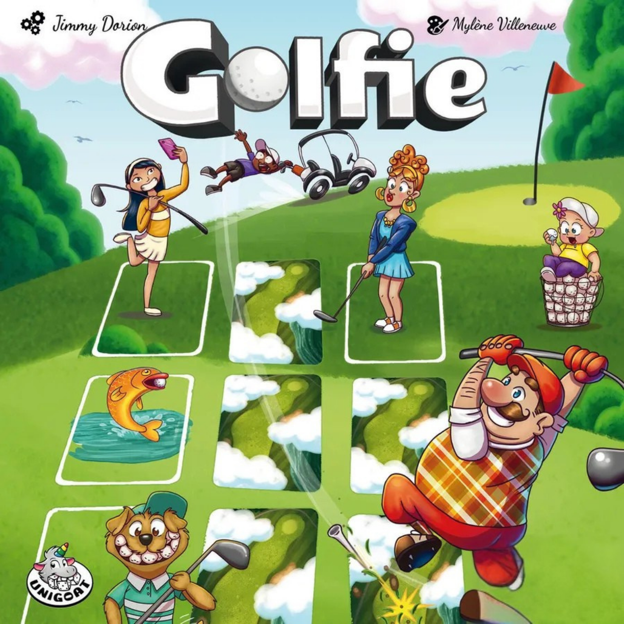 Golfie (PREORDER)、HACHETTE BOARDGAMES USA、kayou