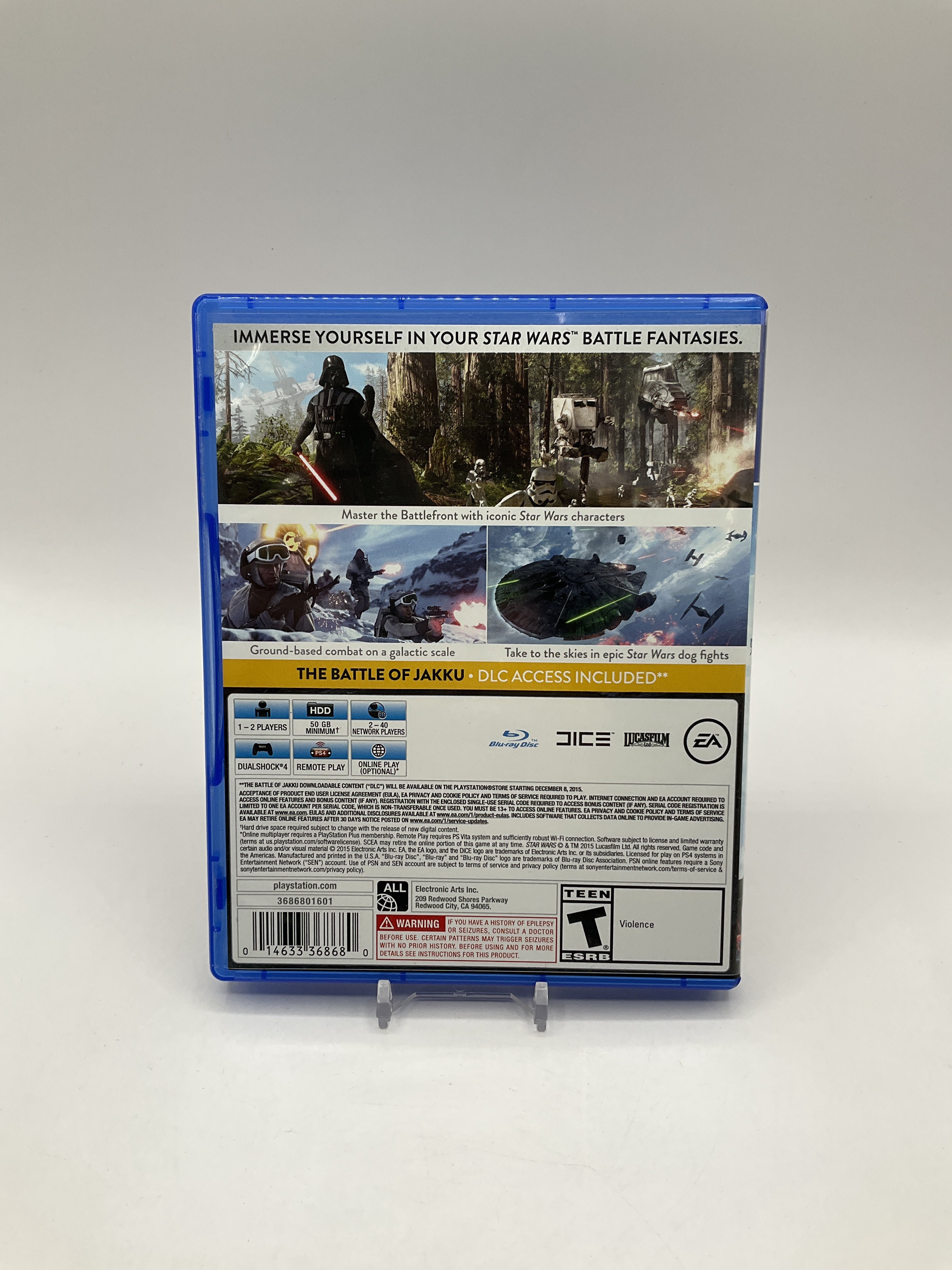 Star Wars Battlefront Playstation 4 Used #3、Collector Store LLC - VG、kayou