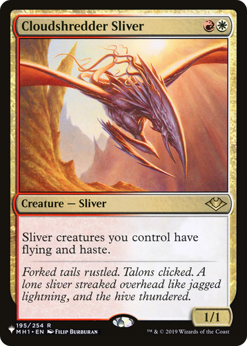 Cloudshredder Sliver (LIST-195/254) - The List、Wizards of the Coast、kayou