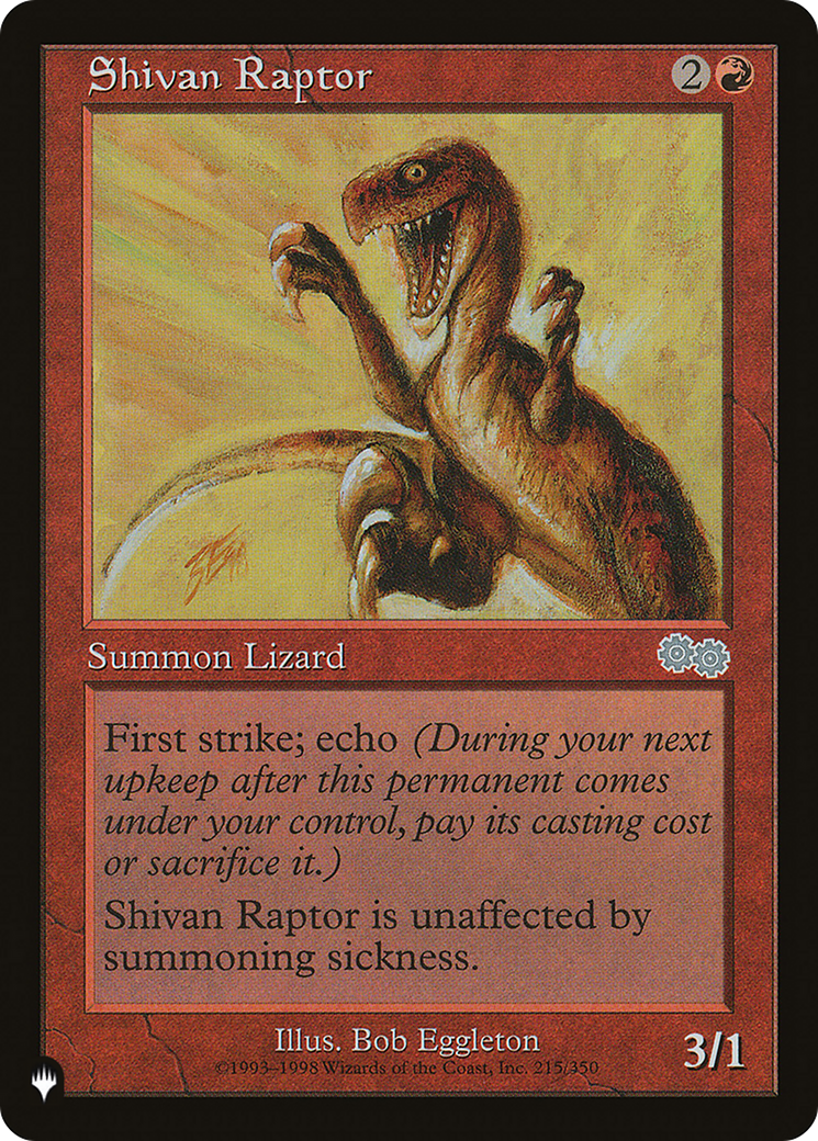 Shivan Raptor (LIST-215/350) - The List、Wizards of the Coast、kayou