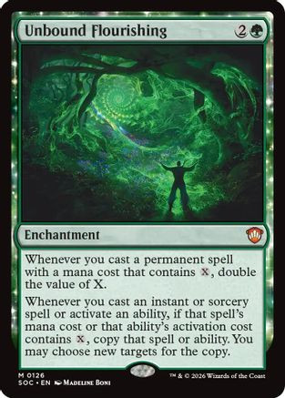 Unbound Flourishing (SOC-126) - Commander: Secrets of Strixhaven、Wizards of the Coast、kayou