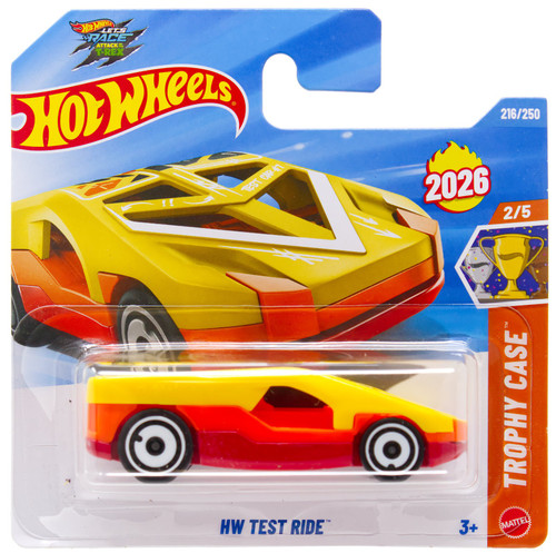 Hot Wheels Trophy Case Test Ride Diecast Car、ToyWiz、kayou