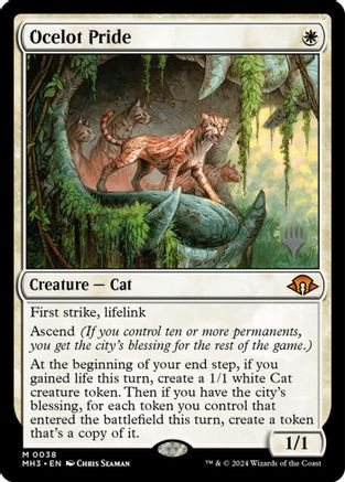 Ocelot Pride (PPECL-038) - Promo Pack: Lorwyn Eclipsed、Wizards of the Coast、kayou