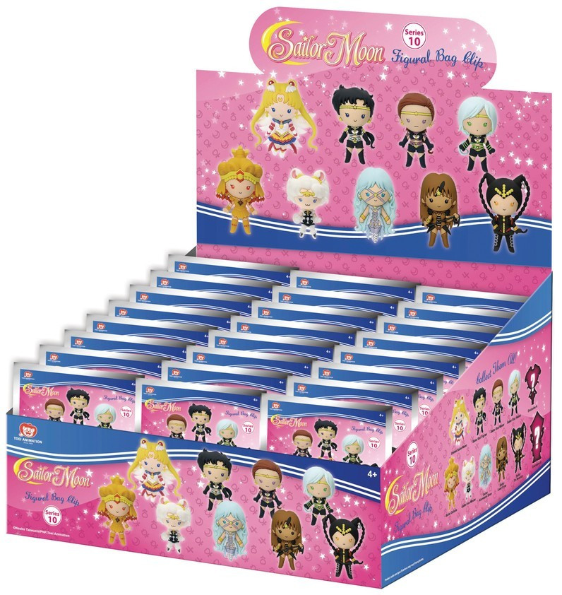 3D Figural Keyring Sailor Moon Series 10 Mystery Box 24 Packs (Pre-Order ships March)、ToyWiz、kayou