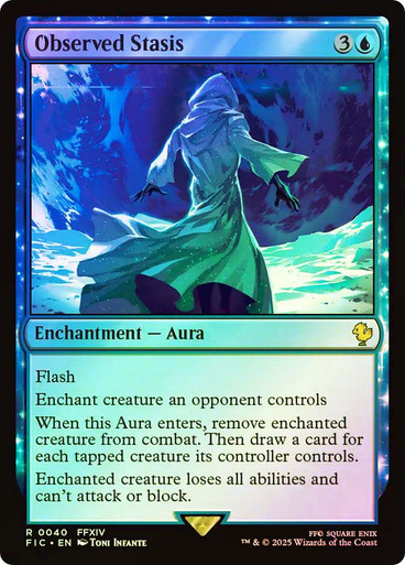 Observed Stasis (FIC3-040)、Magic: The Gathering、kayou