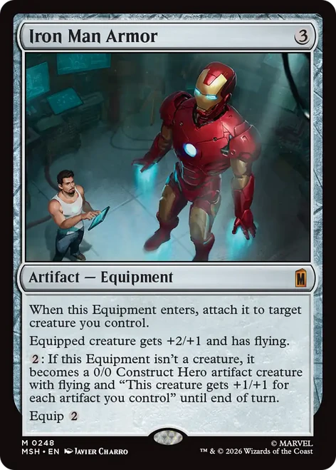Iron Man Armor (Foil) | Marvel Super Heroes、Magic: The Gathering、kayou