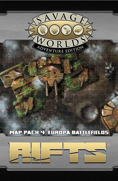 Savage Worlds AE: Rifts - Map Pack 4, Europa Battlefields、Pinnacle Entertainment Group、kayou