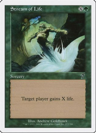 Stream of Life (7ED-272) - 7th Edition、Wizards of the Coast、kayou