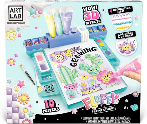 Art Lab Fluffy Paint Studio 3D Painting Set、ToyWiz、kayou