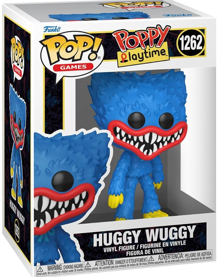 Funko Poppy Playtime POP! Games Huggy Wuggy Vinyl Figure #1262、ToyWiz、kayou