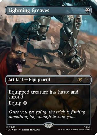 Lightning Greaves (2465) (SLD-2465) - Secret Lair Drop Series、Wizards of the Coast、kayou