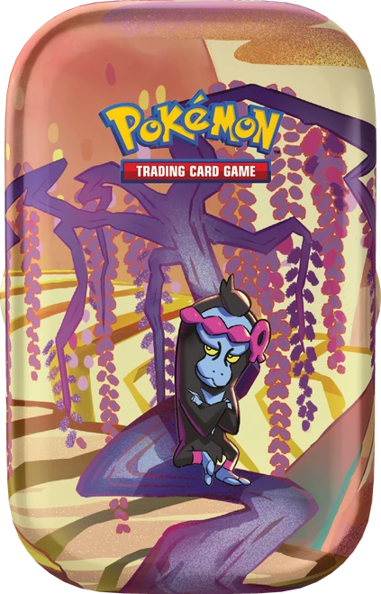 EMPTY Scarlet & Violet Shrouded Fable Mini Tin - Munkidori、Pokemon、kayou