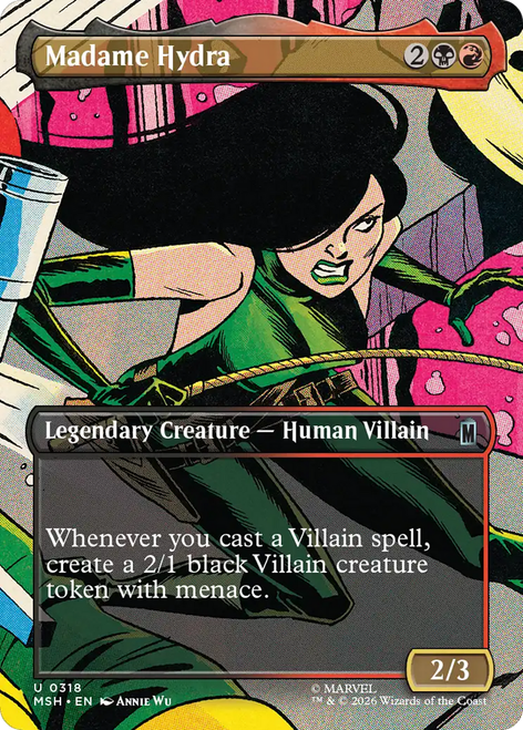 Madame Hydra (Borderless Scene) | Marvel Super Heroes、Magic: The Gathering、kayou