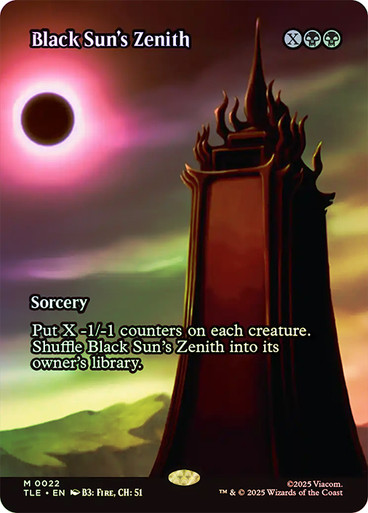 Black Sun's Zenith (TLE2-022)、Magic: The Gathering、kayou