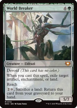 World Breaker (EOC-112) - Commander: Edge of Eternities、Wizards of the Coast、kayou