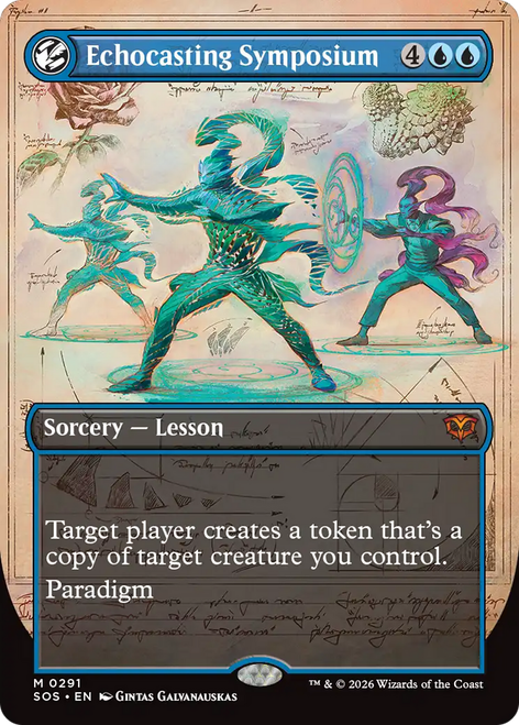 Echocasting Symposium (Borderless Field Notes) | Secrets of Strixhaven、Magic: The Gathering、kayou