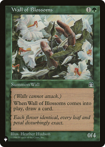 Wall of Blossoms (LIST-) - The List、Wizards of the Coast、kayou