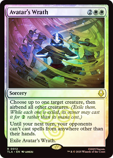 Avatar's Wrath、Magic: The Gathering、kayou
